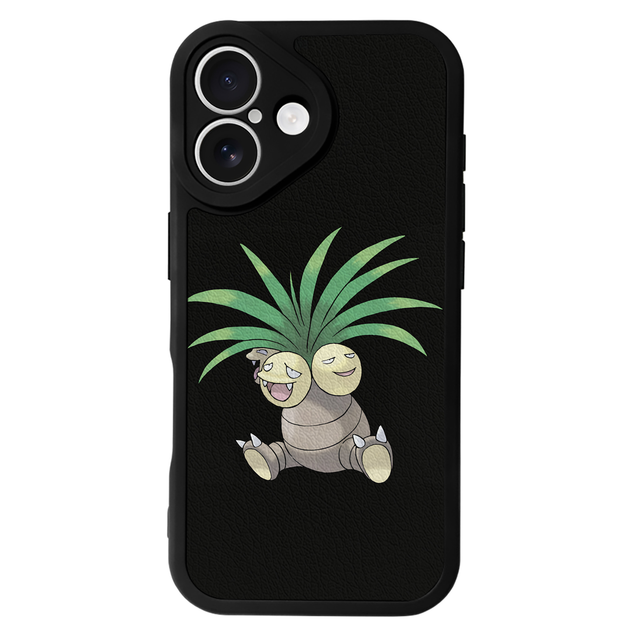 （画像用） ポケットモンスター Pokémon 【iPhone 16シリーズ対応】シリコンスマホケース（レザー調） 材質：シリコン